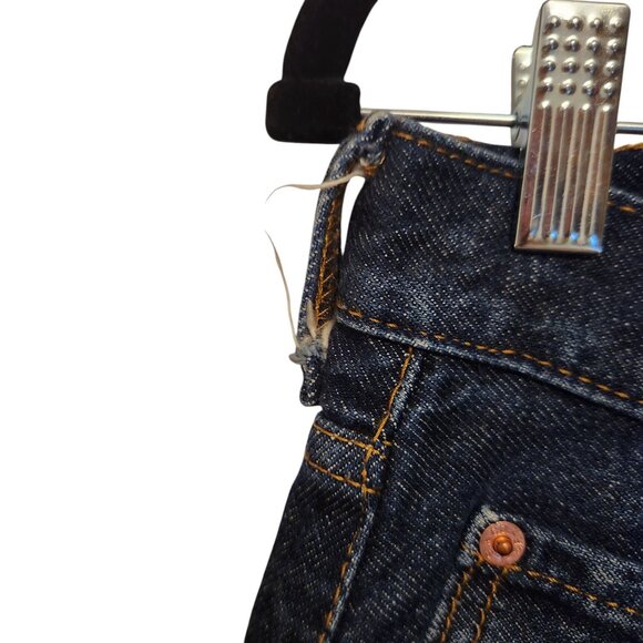 Levi's Blue Denim Straight Leg Jeans Size W 31 / L 34 - Picture 3 of 10